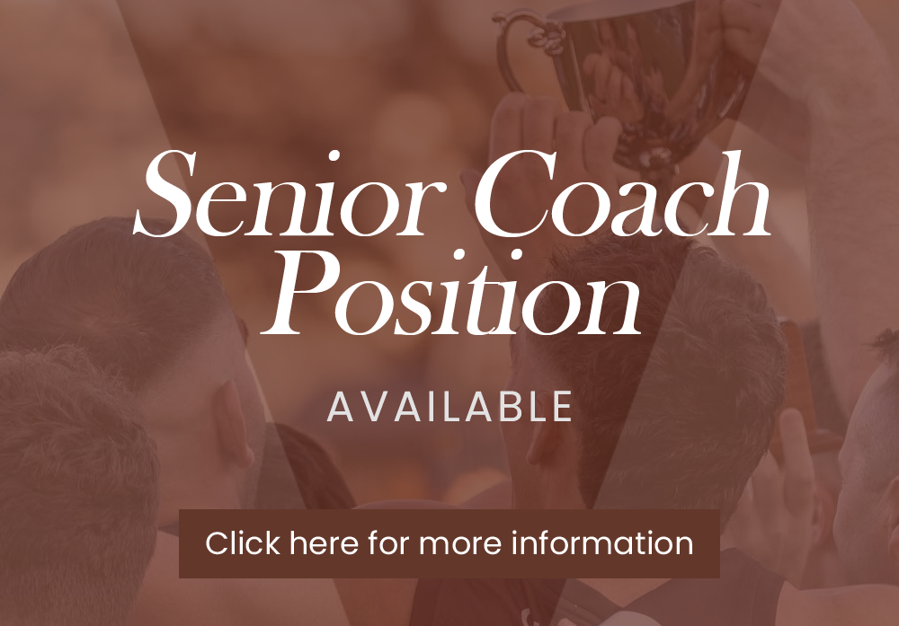 Senior Coach Position Available